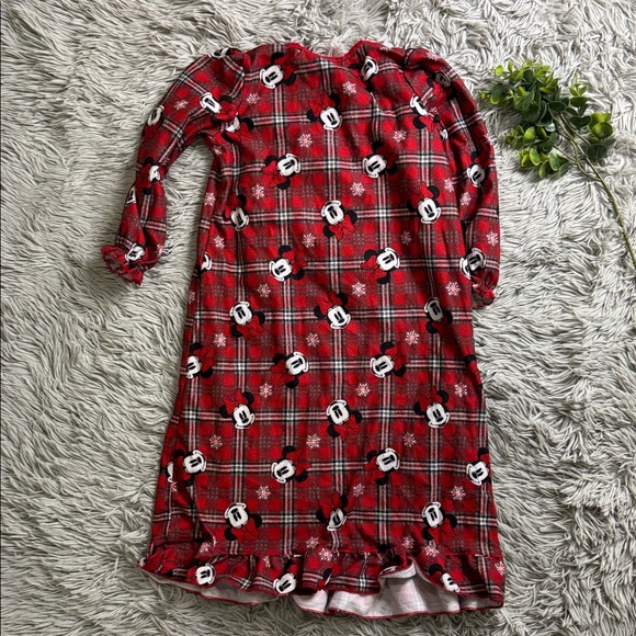 Disney Minnie Mouse Red Plaid Nightgown for Kids size 4T - Picture 5 of 5